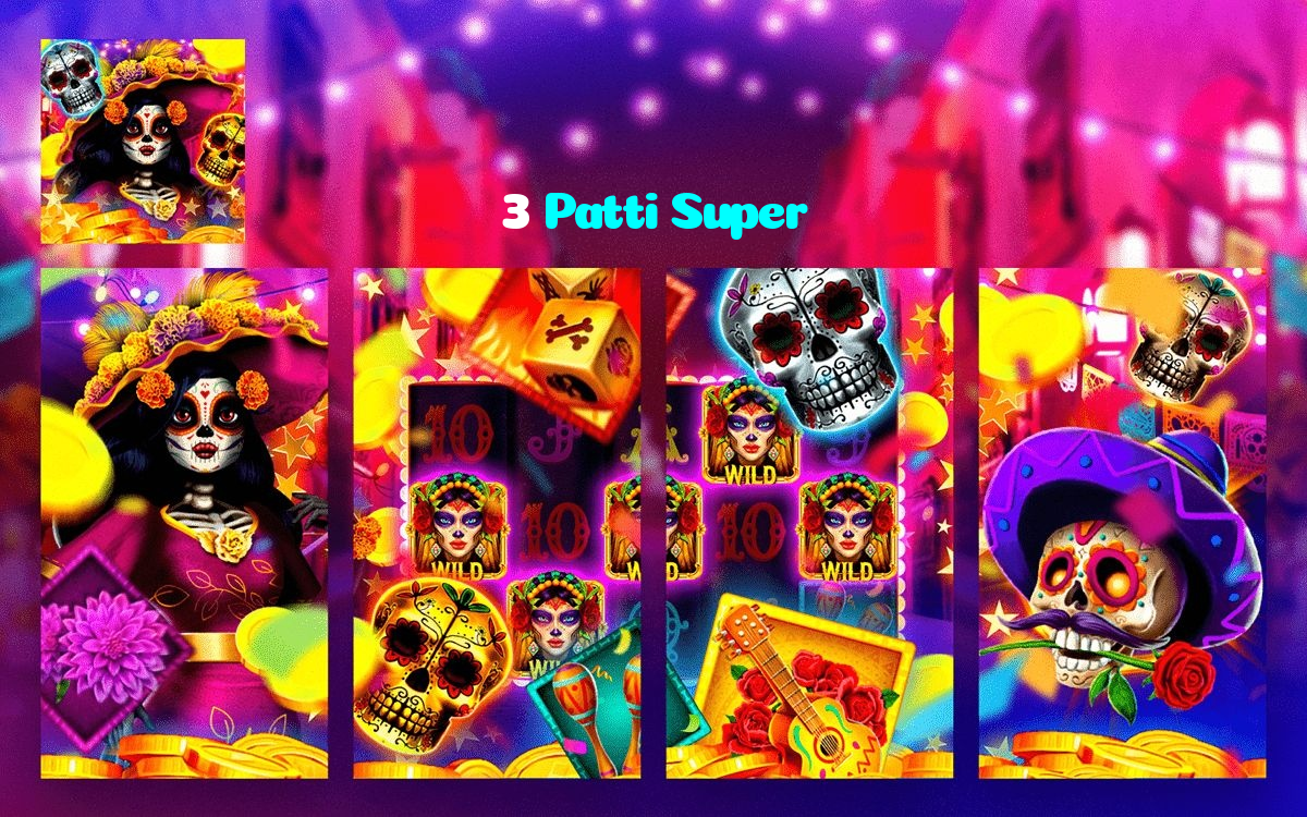 3 Patti Super casino presented on mobile device in Pakistan with slots and live games